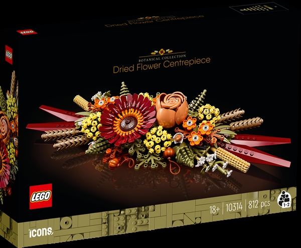 LEGO Adults Welcome Dekoration med tørrede blomster - 10314 - LEGO Creator Expert