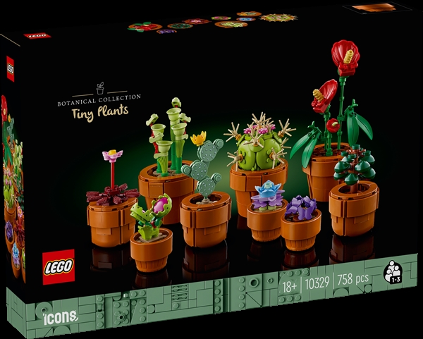 LEGO Adults Welcome Små planter - 10329 - LEGO Icons