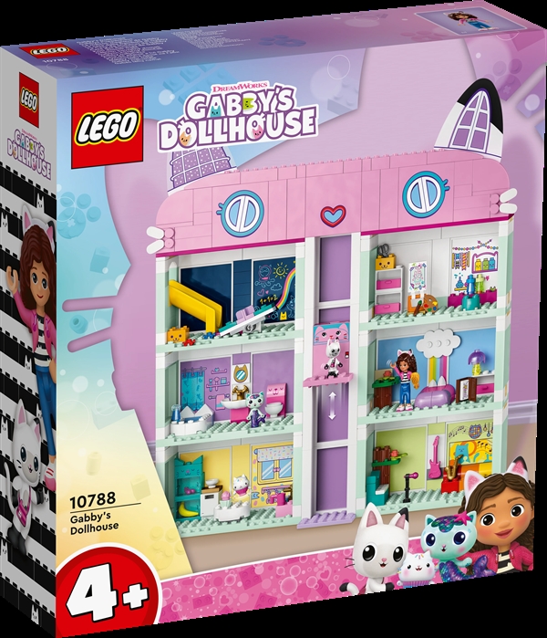 Image of Gabbys dukkehus - 10788 - LEGO Gabby's Dollhouse (10788)