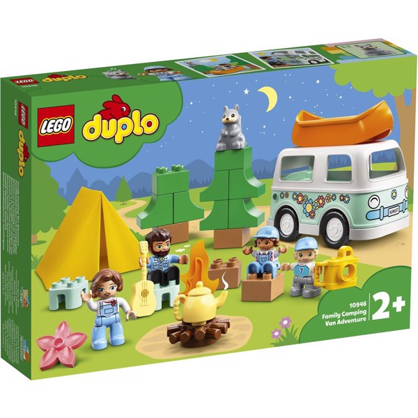Image of Familie på campingeventyr - 10946 - LEGO Duplo (10946)