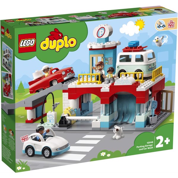 Parkeringshus og bilvask - 10948 - LEGO Duplo