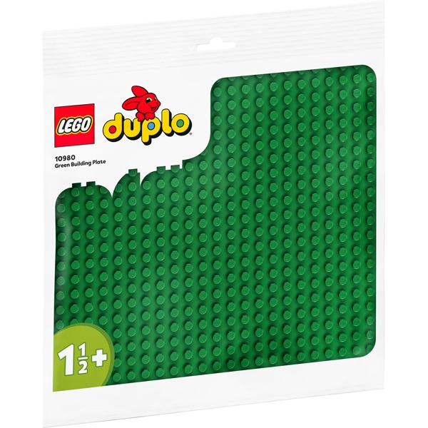 Duplo Grøn byggeplade - 10980 - LEGO DUPLO