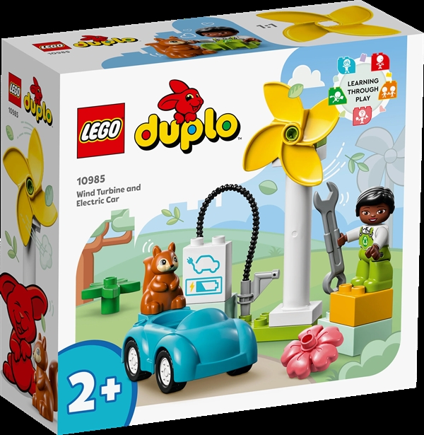 Duplo Vindmølle og elbil - 10985 - LEGO DUPLO