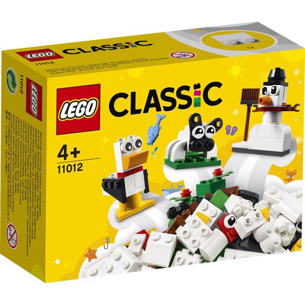 Kreative hvide klodser - 11012 - LEGO Classic
