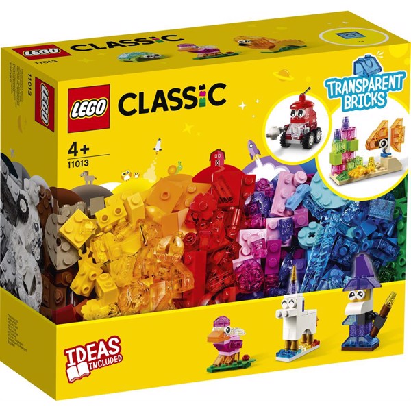 Image of Kreative gennemsigtige klodser - 11013 - LEGO Classic (11013)