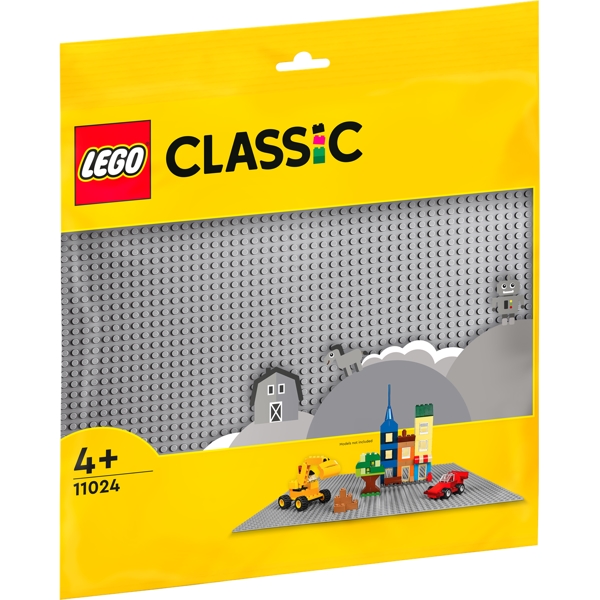 LEGO Classic Grå byggeplade - 11024 - LEGO Classic