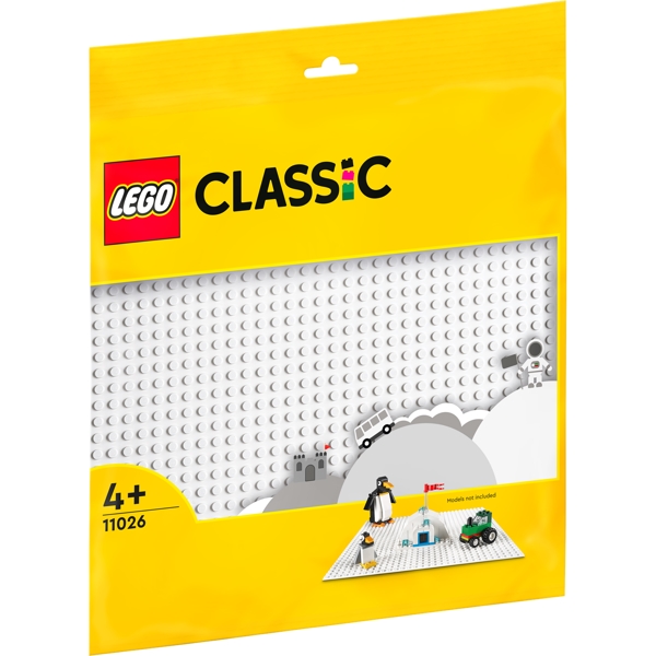 Hvid byggeplade - 11026 - LEGO Classic