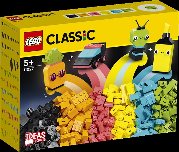 Billede af Kreativt sjov med neonfarver - 11027 - LEGO Classic hos Legen.dk