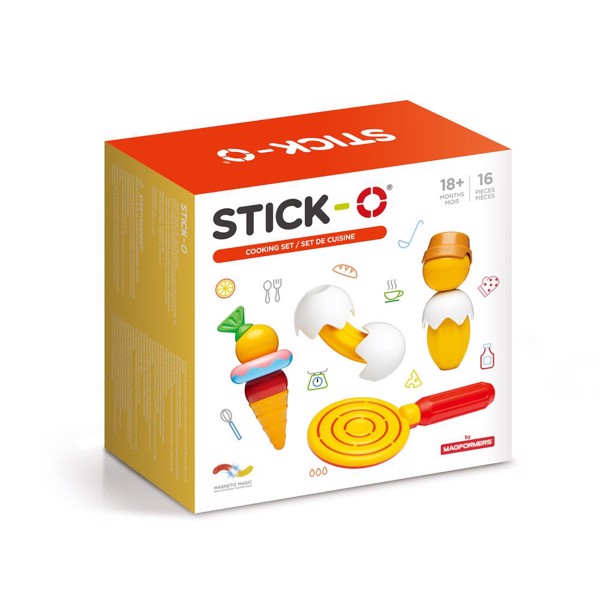 Image of Stick-O Cooking Set 16 pcs. - Magformers (MAK-20-902001)