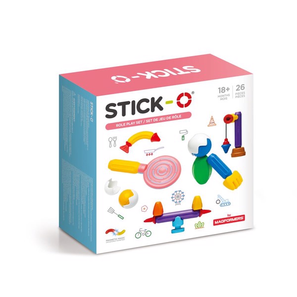 Image of Stick-O Role Play Set 26 pcs. - Magformers (MAK-20-902005)