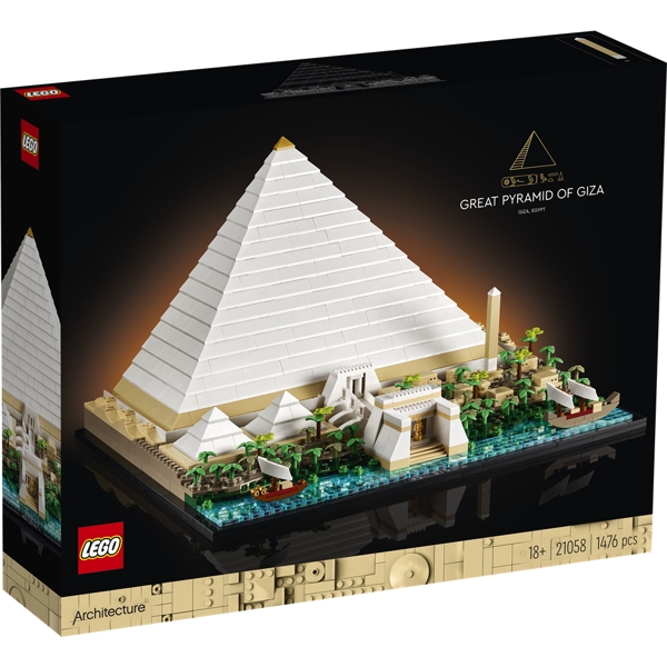 Image of Den store pyramide i Giza - 21058 - LEGO Architecture (21058)