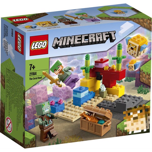Image of Koralrevet - 21164 - LEGO Minecraft (21164)