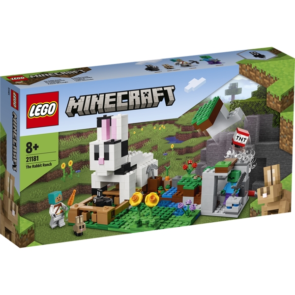 LEGO Minecraft Kaningården - 21181 - LEGO Minecraft