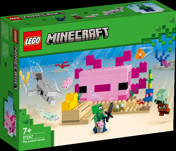 LEGO Minecraft Axolotl-huset - 21247 - LEGO Minecraft