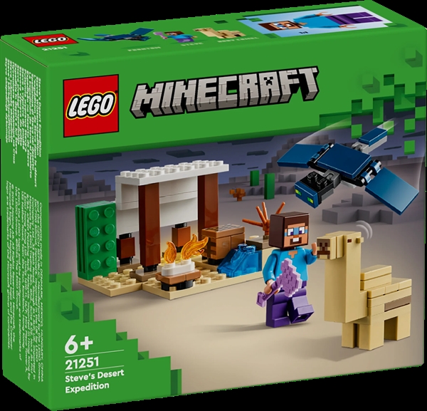 LEGO Minecraft Steves ørkenekspedition - 21251 - LEGO Minecraft