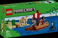 Køb LEGO Minecraft Piratskibsrejsen billigt på Legen.dk!