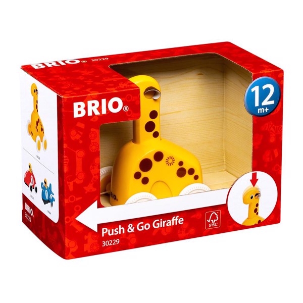 Image of Push & Go Giraf - BRIO (B30229)