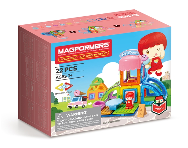 Image of Magformers Ice Cream Set (MAK-3102)