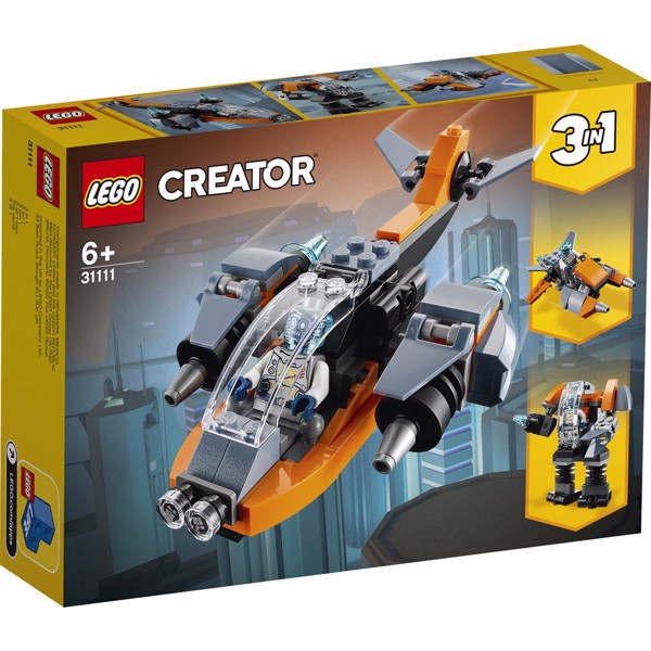 Image of Cyberdrone - 31111 - LEGO Creator (31111)