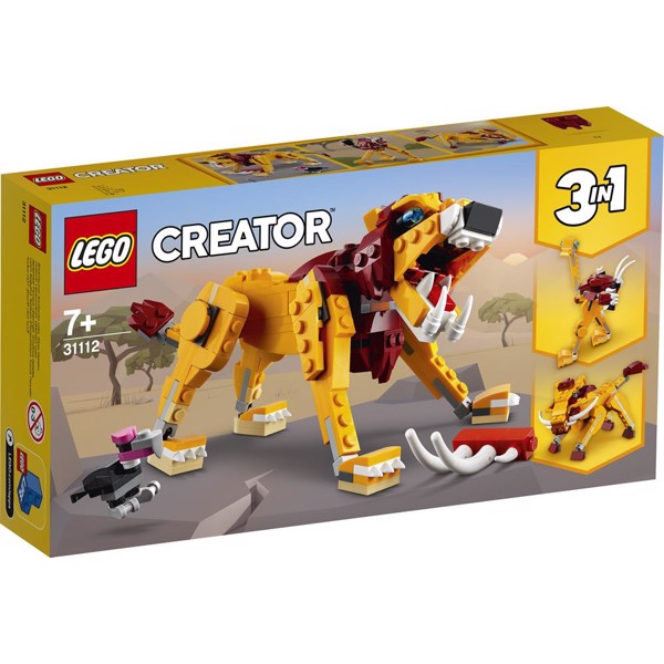 LEGO Creator Vild løve - 31112 - LEGO Creator
