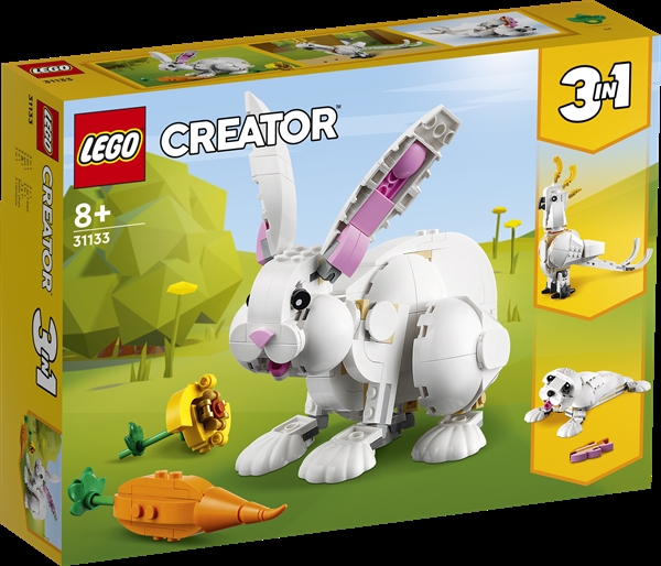 Image of Hvid kanin - 31133 - LEGO Creator (31133)