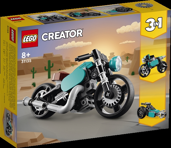 Lego Creator 3-in-1 - Vintage Motorcykel - 31135