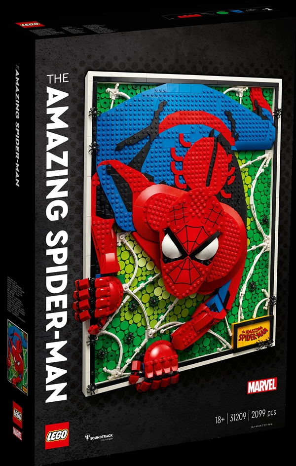 LEGO Adults Welcome The Amazing Spider-Man - 31209 - LEGO ART
