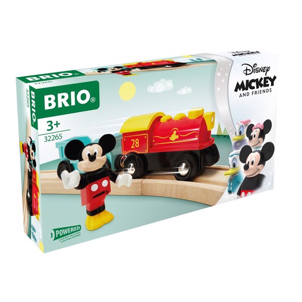 Brio Mickey Mouse batteridrevet tog - BRIO