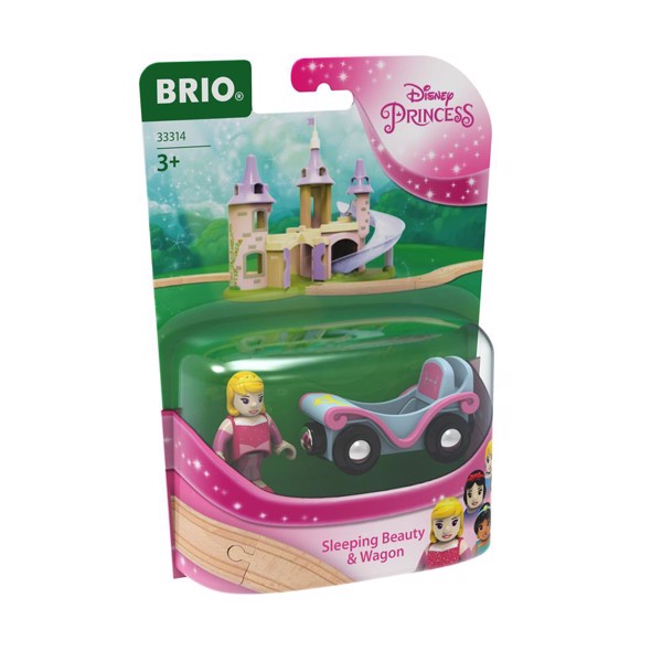 Brio Disney Princess Tornerose og vogn - BRIO