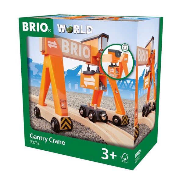 Brio Containerbro - 33732 - BRIO Tog-tilbehør