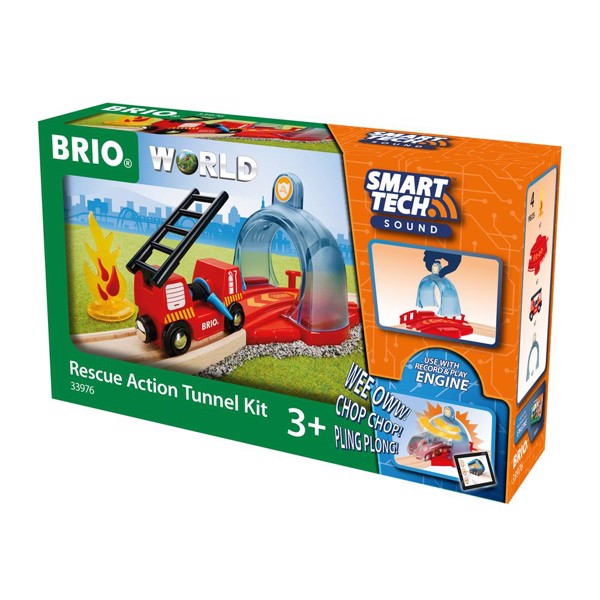 Image of Smart Tech Sound Rednings Action Tunnel-sæt - BRIO (B33976)