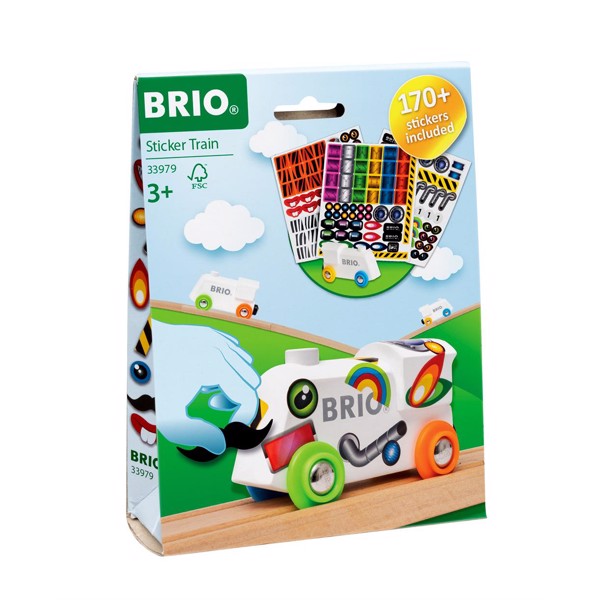 Brio Tog med klistermærker - BRIO
