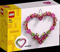 Køb LEGO Icons Hjertepynt billigt på Legen.dk!