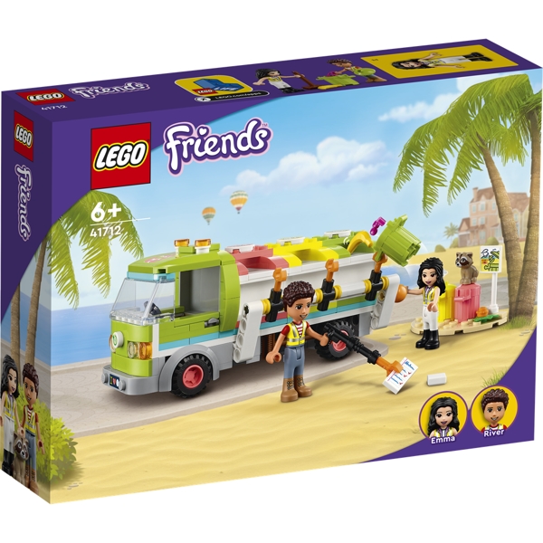 LEGO Friends Affaldssorteringsbil - 41712 - LEGO Friends