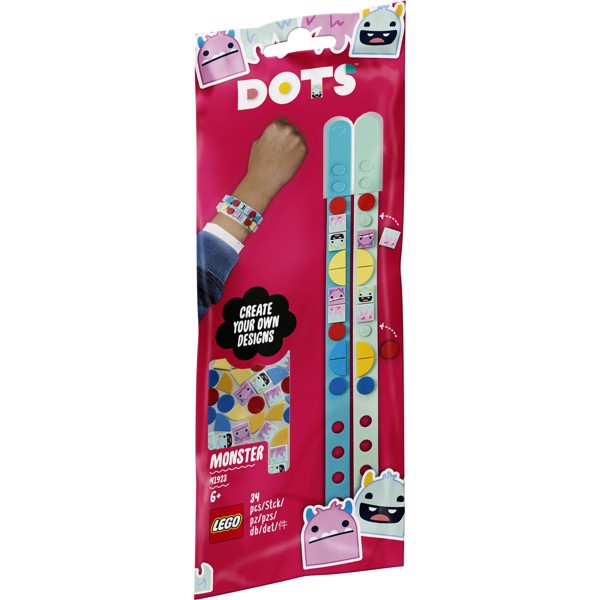 Image of Monster-armbånd - 41923 - LEGO DOTs (41923)