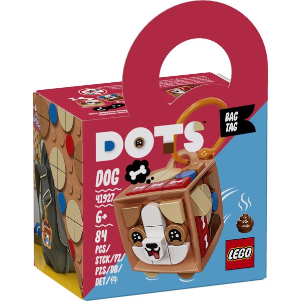 Image of Taskevedhæng - hund - 41927 - LEGO DOTS (41927)