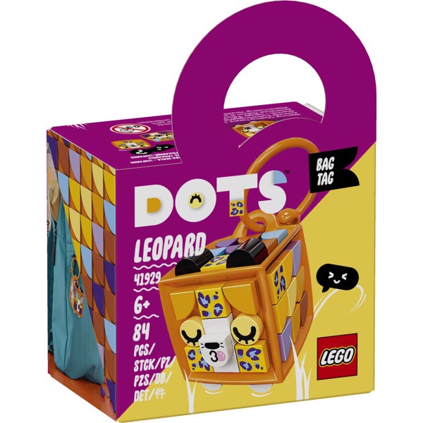 Image of Taskevedhæng - leopard - 41929 - LEGO DOTS (41929)