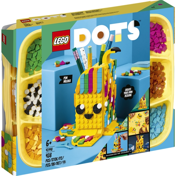 Image of Sød banan - penneholder - 41948 - LEGO DOTS (41948)