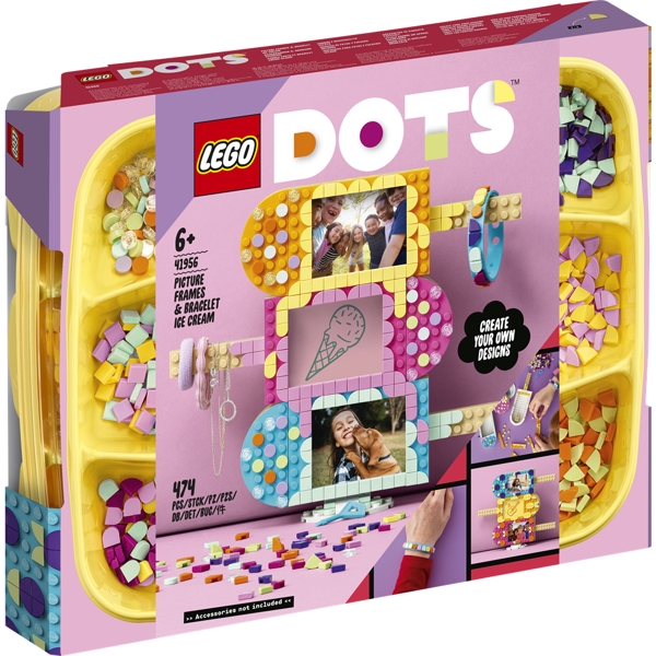 LEGO Dots Is-billedrammer og armbånd - 41956 - LEGO DOTS