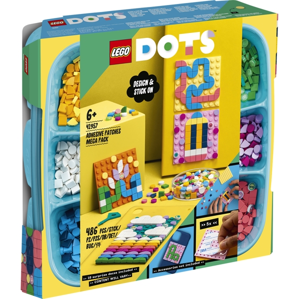 LEGO Dots Klæbemærke-megapakke - 41957 - LEGO DOTS