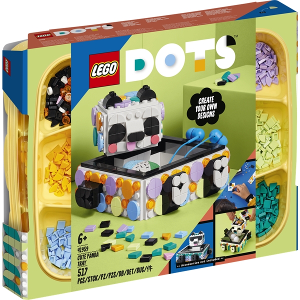 LEGO Dots Sød pandabakke - 41959 - LEGO DOTS
