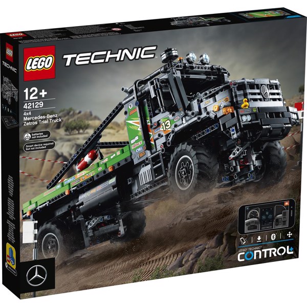 LEGO Technic Firhjulstrukket Mercedes-Benz Zetros offroadtruck - 42129 - LEGO Technic