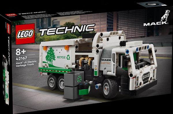 LEGO Technic Mack LR Electric-skraldevogn - 42167 - LEGO Technic