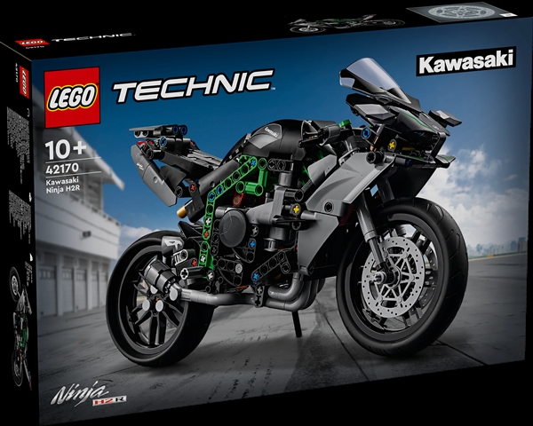 Billede af Kawasaki Ninja H2R-motorcykel - 42170 - LEGO Technic hos Legen.dk