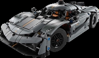 Køb LEGO Technic Koenigsegg Jesko Absolut-hyperbil – grå billigt på Legen.dk!