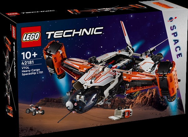 Billede af VTOL-transportrumskib LT81 - 42181 - LEGO Technic
