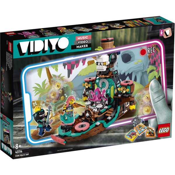 LEGO Vidiyo Punk Pirate Ship - 43114 - LEGO VIDIYO