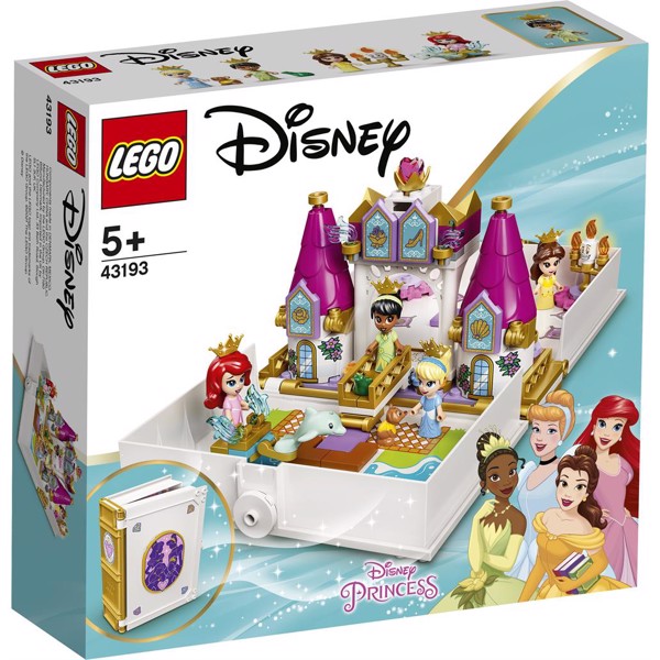 Image of Ariel, Belle, Askepots og Tiana's eventyr - 43193 - LEGO Disney Princess (43193)