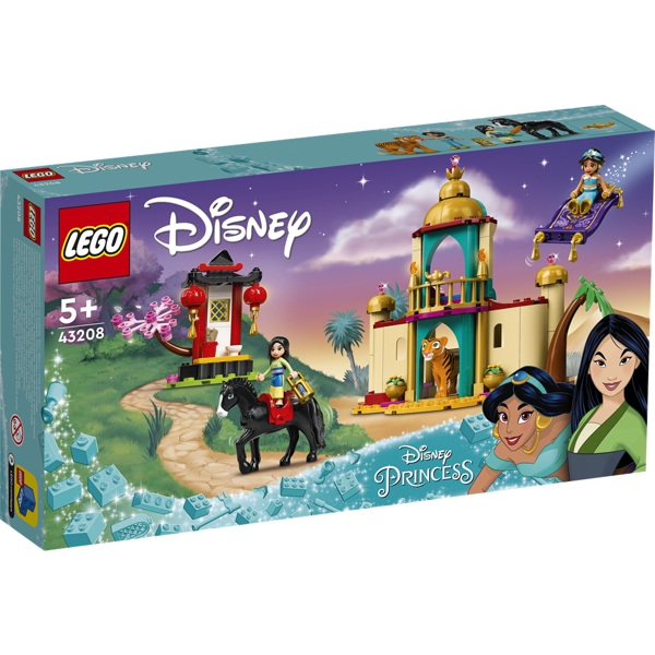 Image of Jasmin og Mulans eventyr - 43208 - LEGO Disney Princess (43208)