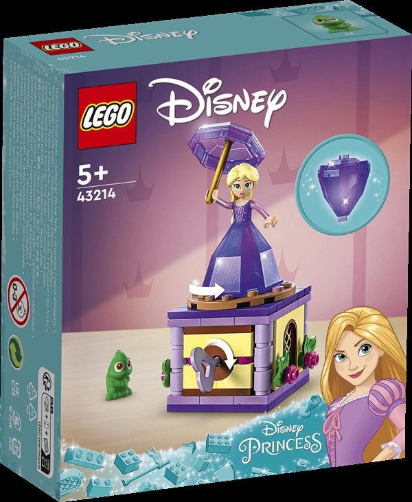 Image of Snurrende Rapunzel - 43214 - LEGO Disney Princess (43214)